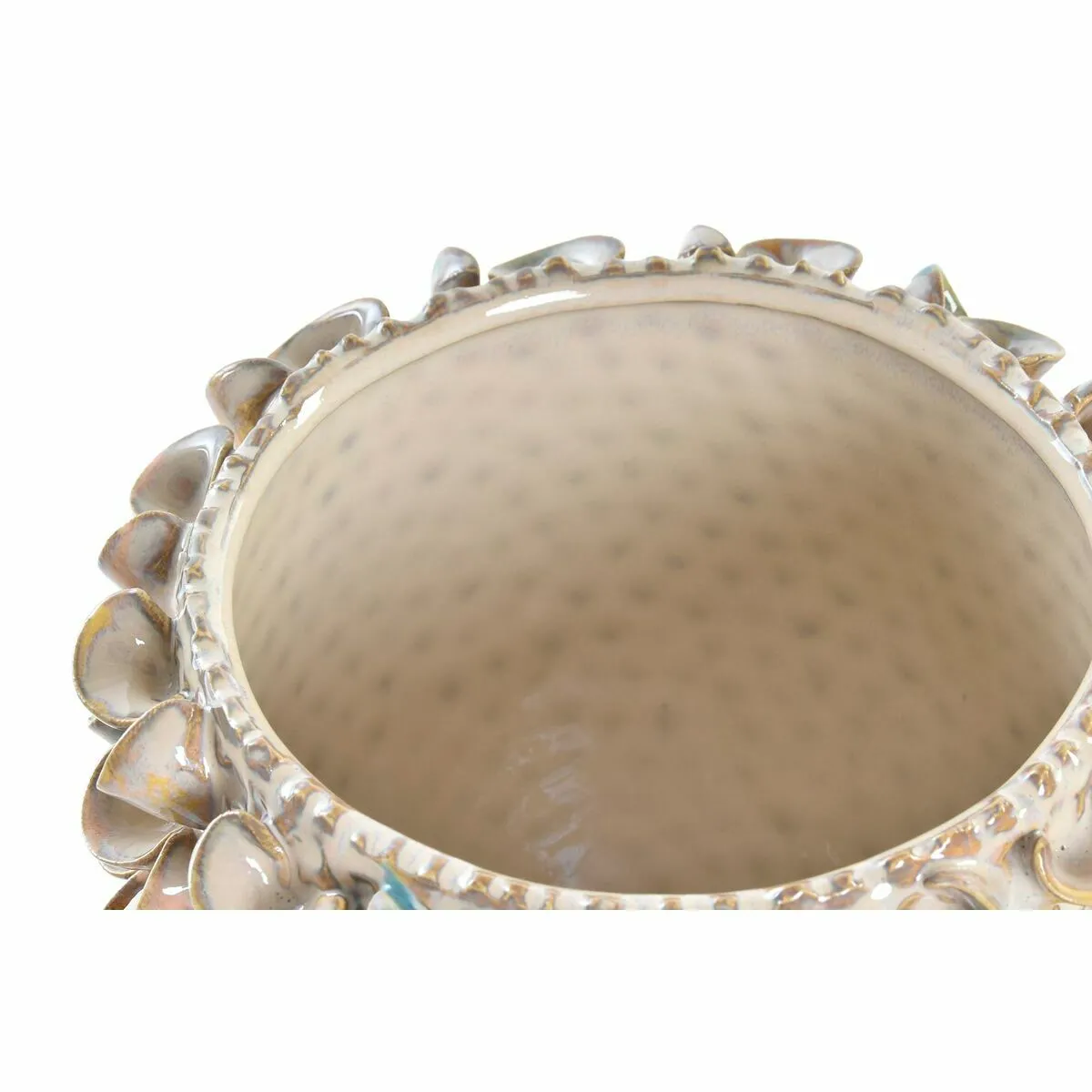 DKD Home Decor Marron Porcelaine