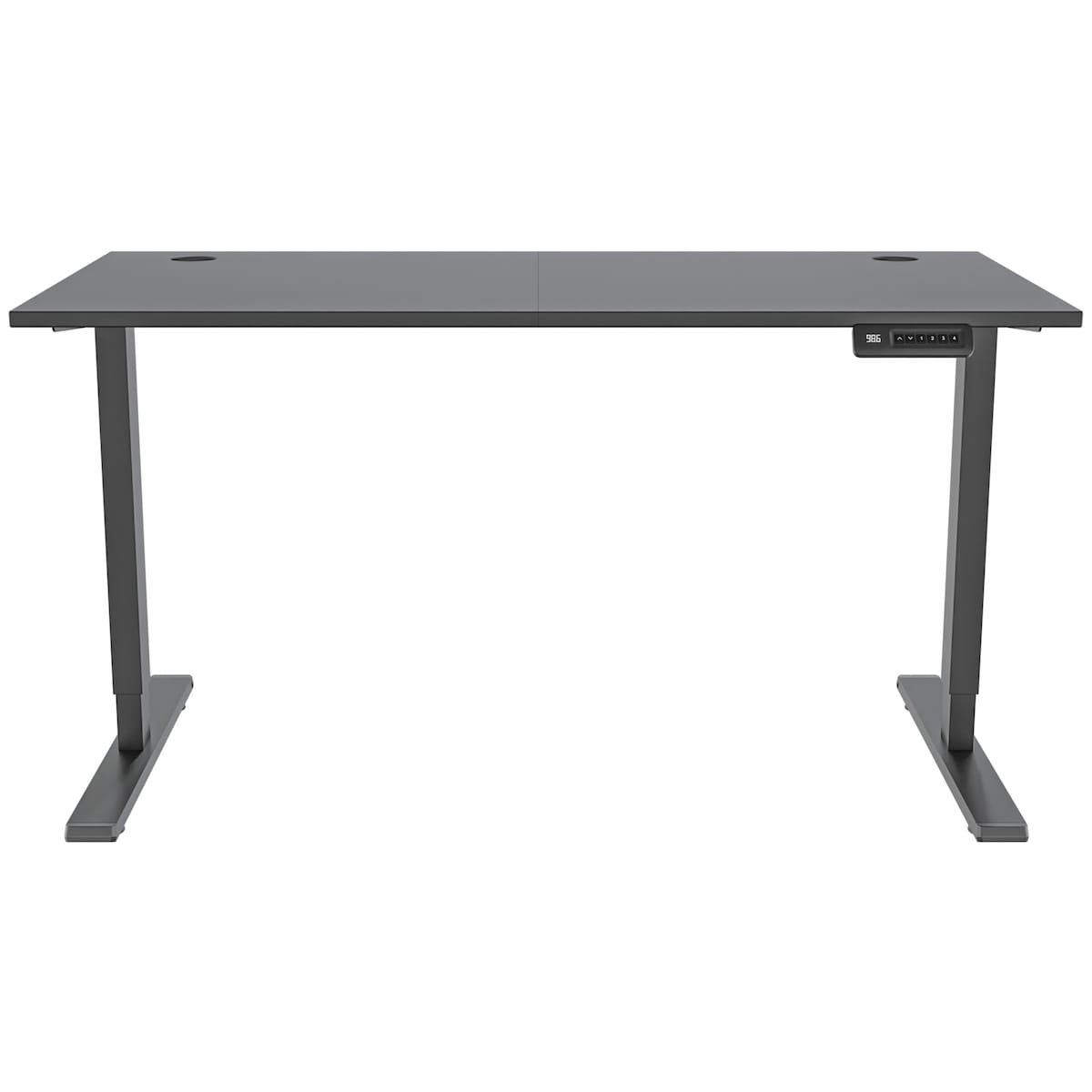 Piranha E-Base 120 høydejusterbart skrivebord (sort)