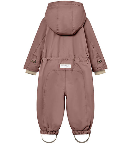 Mini A Ture Flyverdragt - Wisti Fleece - Light Plum