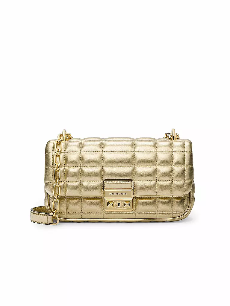 MICHAEL KORS Ledertasche - Mini Bag TRIBECA Small gold