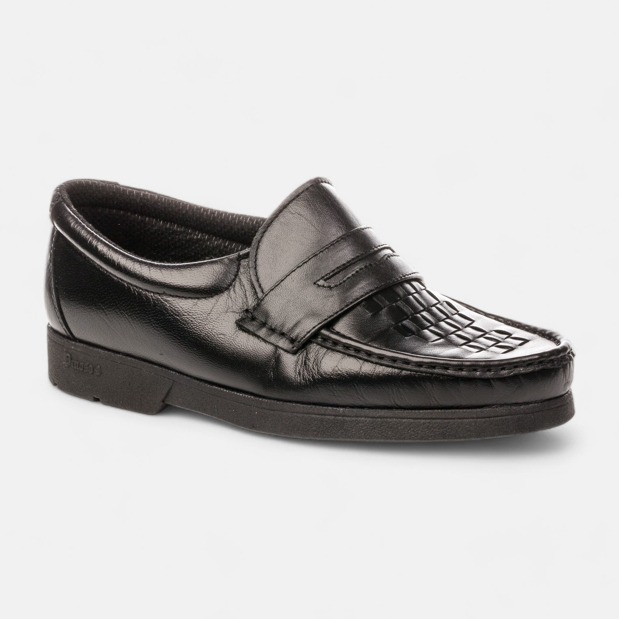 Mocassins Homme en cuir noir