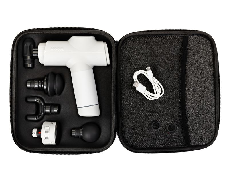 KOOR Massage Pistole Caalda Pro Massage Gun mit Kühl- und Wärmefunktion zur Unterstützung der Regenerationszeiten