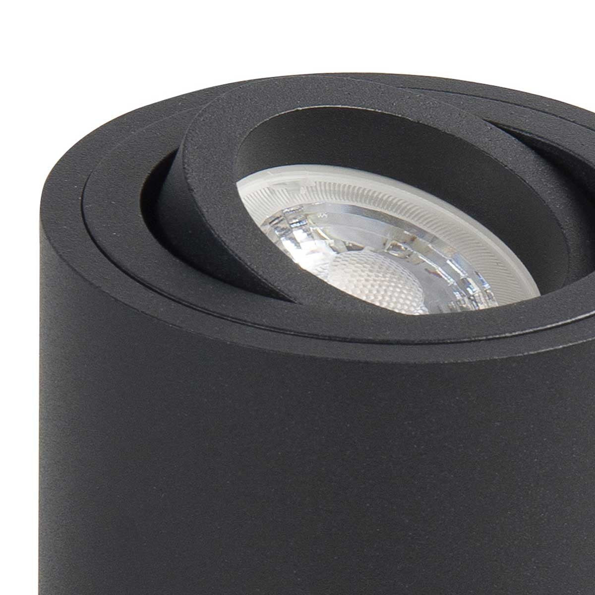 Highlight Tafellamp Rebel rond Ã 8 cm zwart