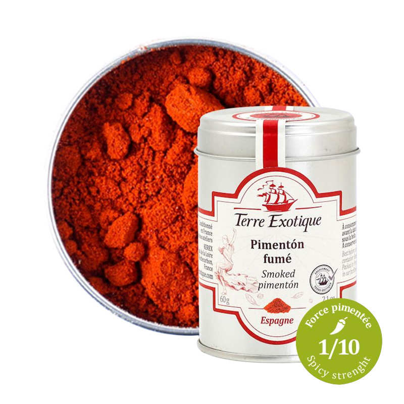 Pimenton de la Vera, paprika fumé