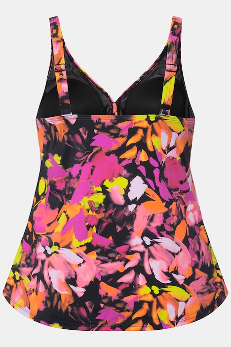 Tankini, Volants, Softcups, breite Träger