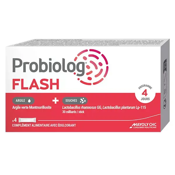 Mayoly CHC Probiolog Flash 4 sticks orodispersíveis