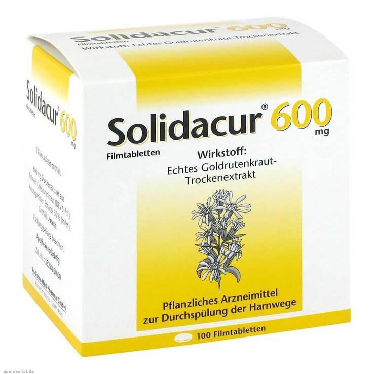 Solidacur 600 mg Filmtabletten, 100 St