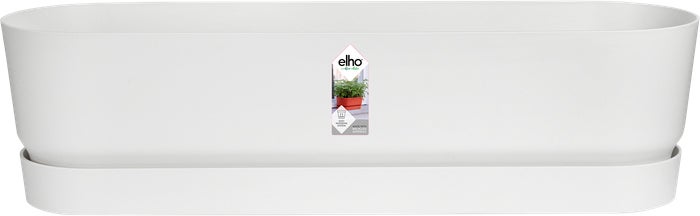 Elho plantenbak Greenville wit 69 x 19,5 x 18,5 cm