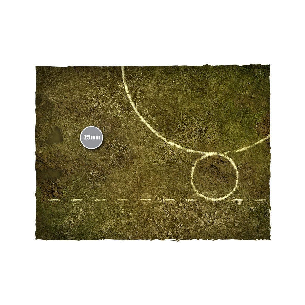 Blood Bowl 7s Pitch - Muddy Field