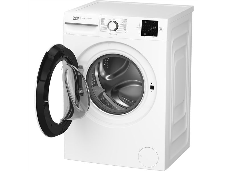 Beko Waschmaschine WM105 Links Frontloader mit Beladungskapazität von 9 kg