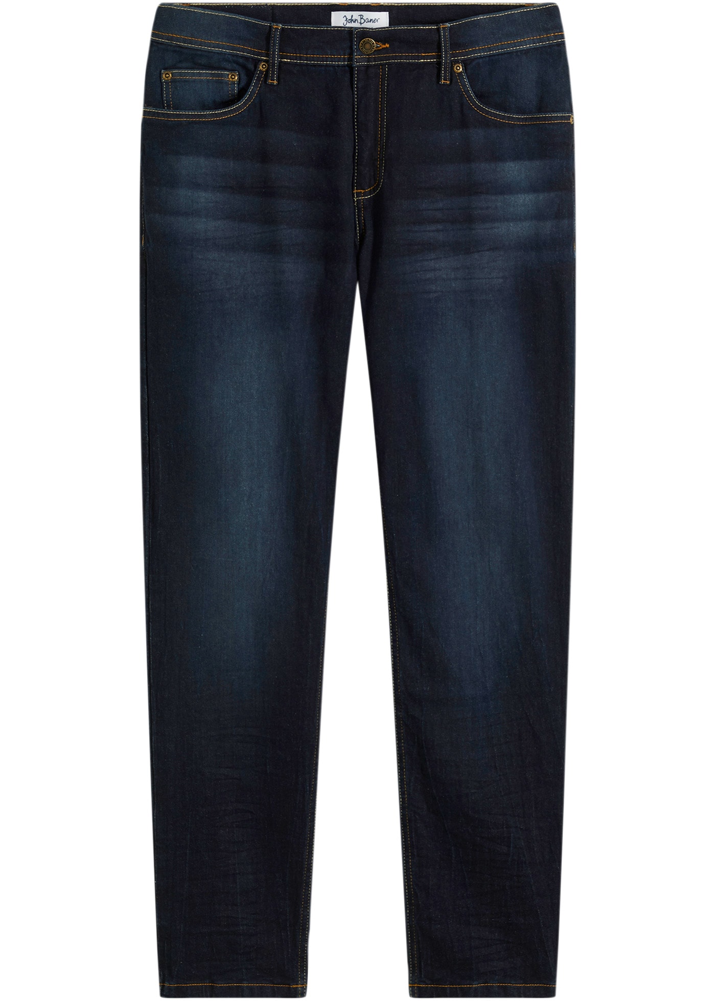 bonprix Slim-fit-Jeans »Slim Fit Stretch-Jeans, Tapered«, Slim Fit Stretch-Jeans, Tapered