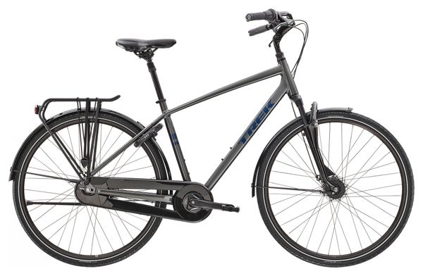 Vélo de Ville Trek District 2 Equipped Shimano Nexus 7V Lithium Grey
