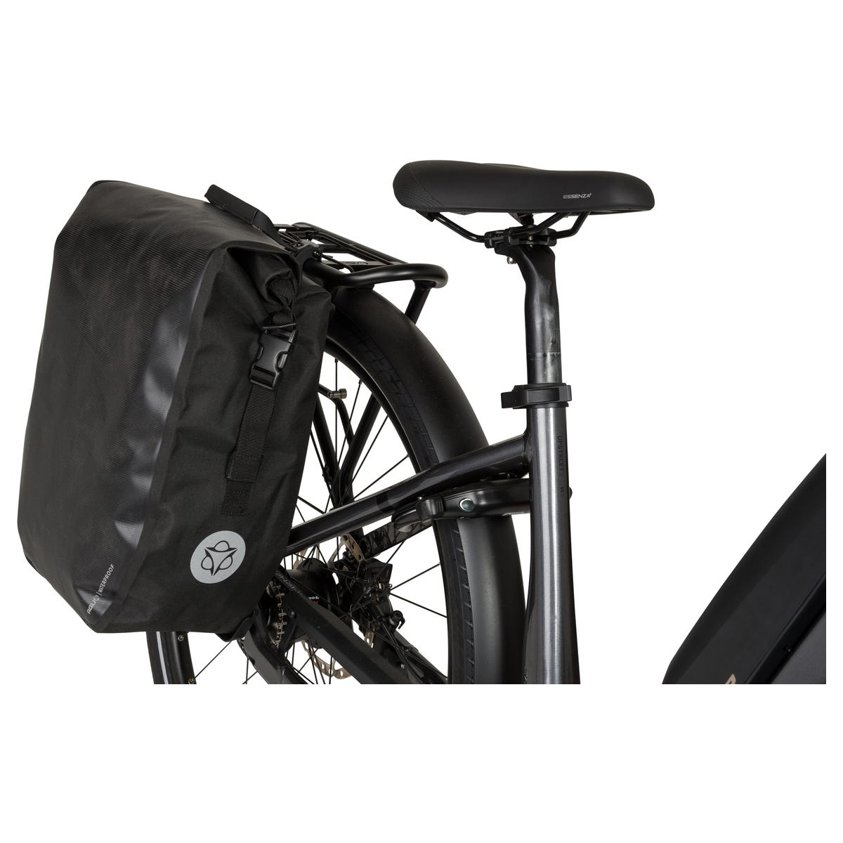 AGU Clean Shelter Click'nGo Large enkele fietstas - Black