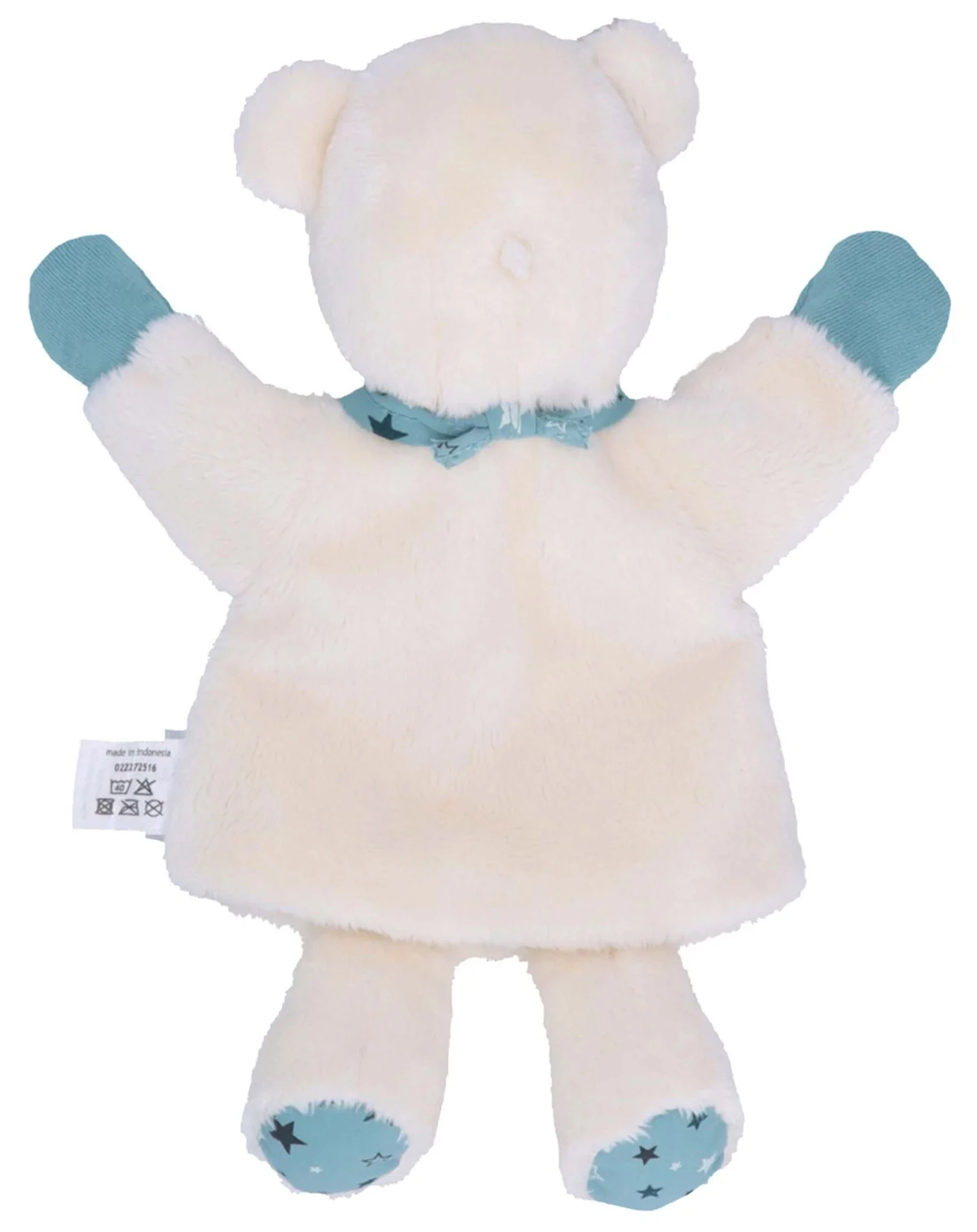 Handpuppe ELIA EISBÄR in elfenbein