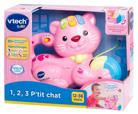 1, 2, 3 P'TIT CHAT - Doré