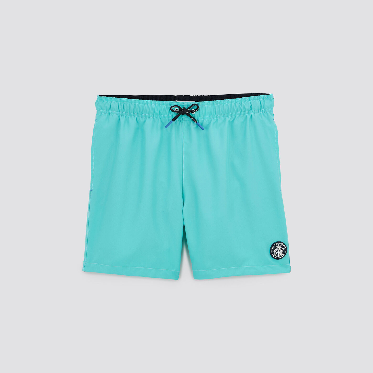 Maillot de bain uni Bleu moyen