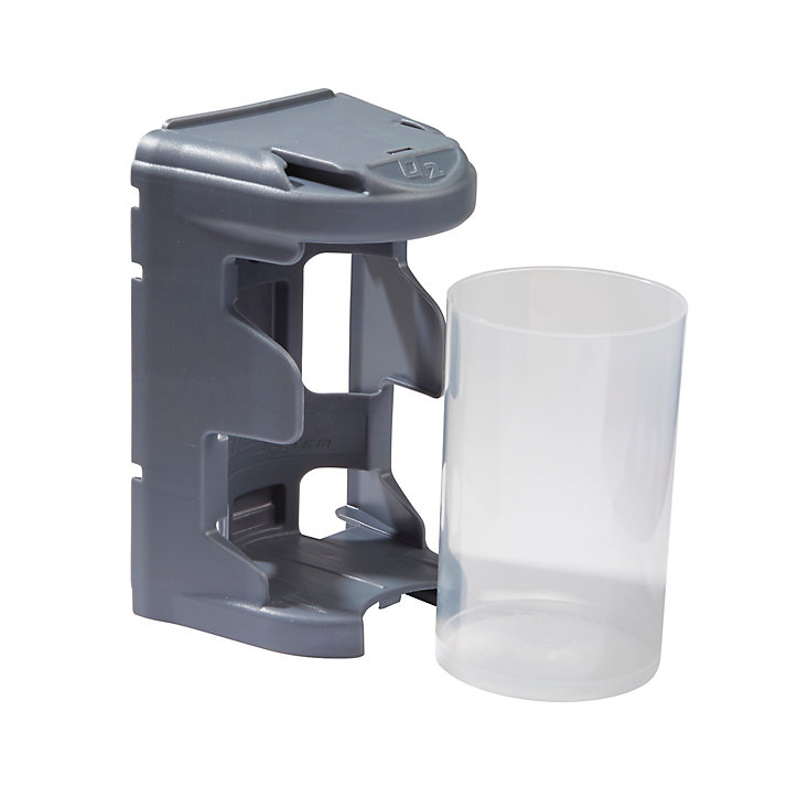 Casier à vis petit format gris plastique