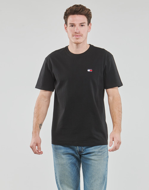 Tommy Jeans - TJM CLSC TOMMY XS BADGE TEE - Noir