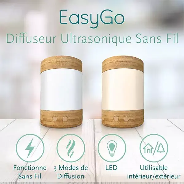 Difusor de óleos essenciais sem fio Phytosun Arôms EasyGo