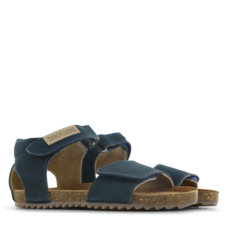 Shoesme dunkelblaue Sandale mit breitem Riemen