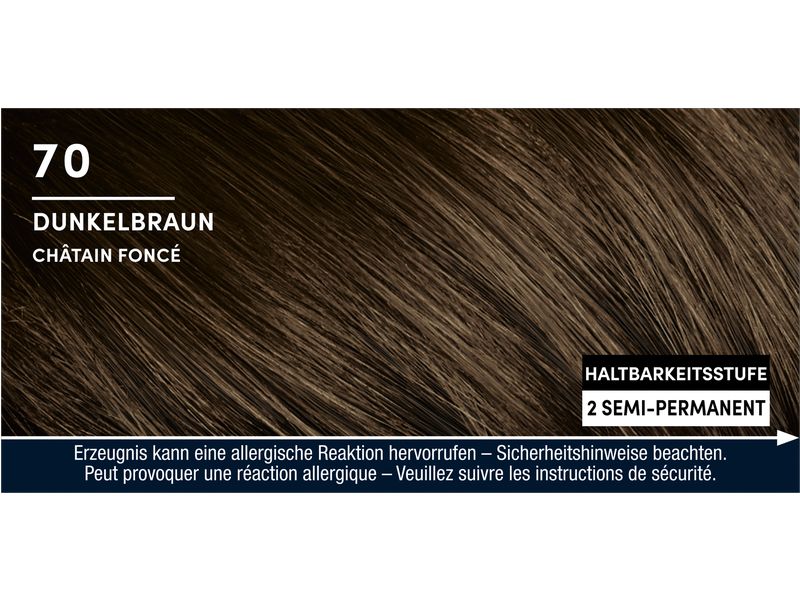 Schwarzkopf Men Perfect Haarcoloration Anti-Grau 70 Dunkelb Leicht anzuwendende Gel-Coloration für Männer