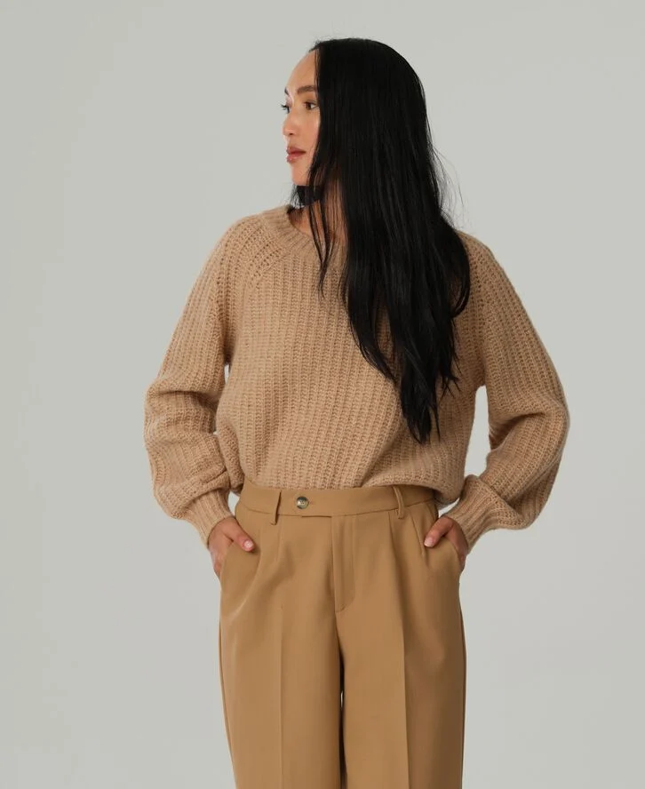 Sand 5583 - Erika Boat Neck Sand