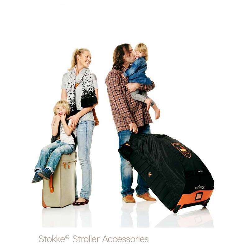 Stokke PramPack transporttas Black