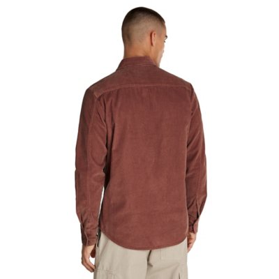 Chemise à manches longues homme Corduroy Regular Fit CALVIN KLEIN
