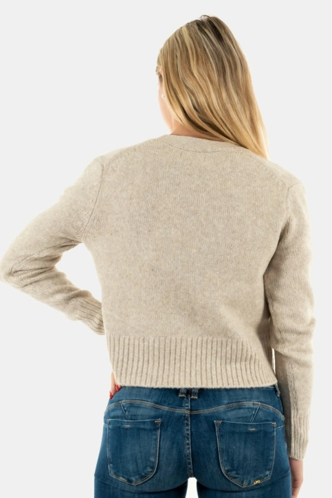 gilets cardigans only macadamia beige