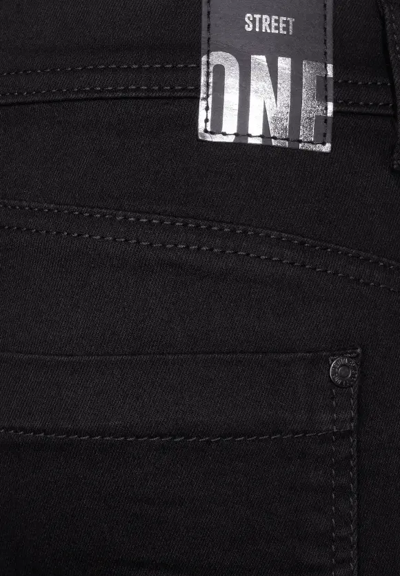 Dunkle Casual Fit Jeans - deep black