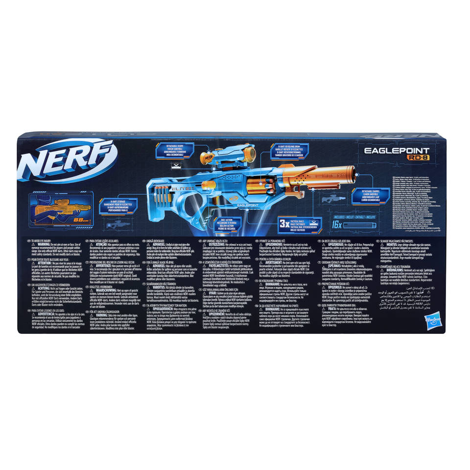 NERF Elite 2.0 Eaglepoint RD-8 blaster