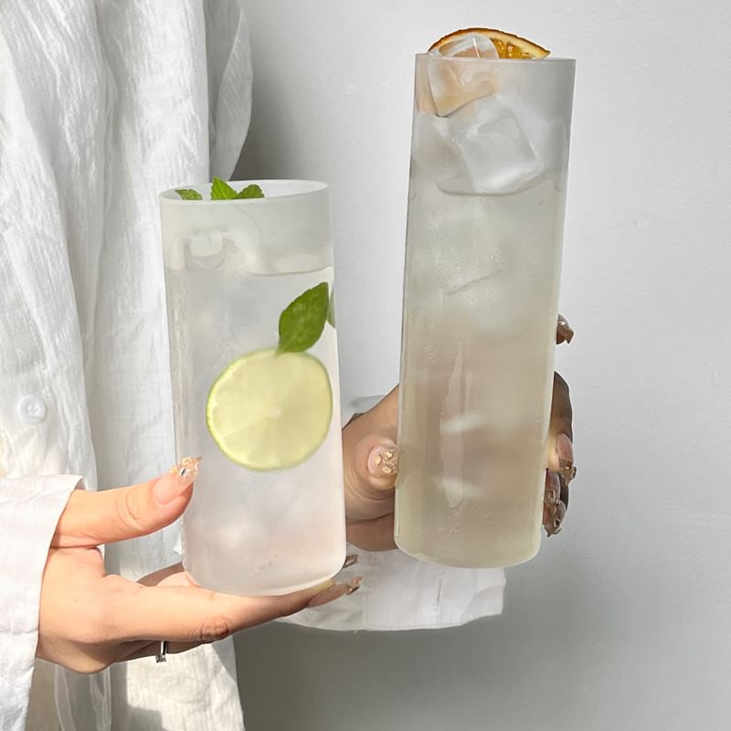 MIMO - Gematteerd drinkglas (diverse ontwerpen)