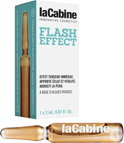 LaCabine Flash Effect Soin Visage Toutes Peaux Ampoule 1x2ml