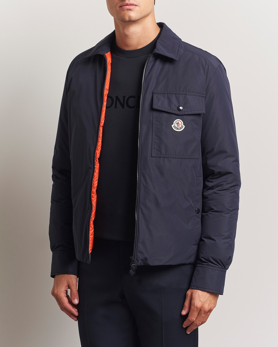 Moncler Vigeon Shirt Jacket Navy