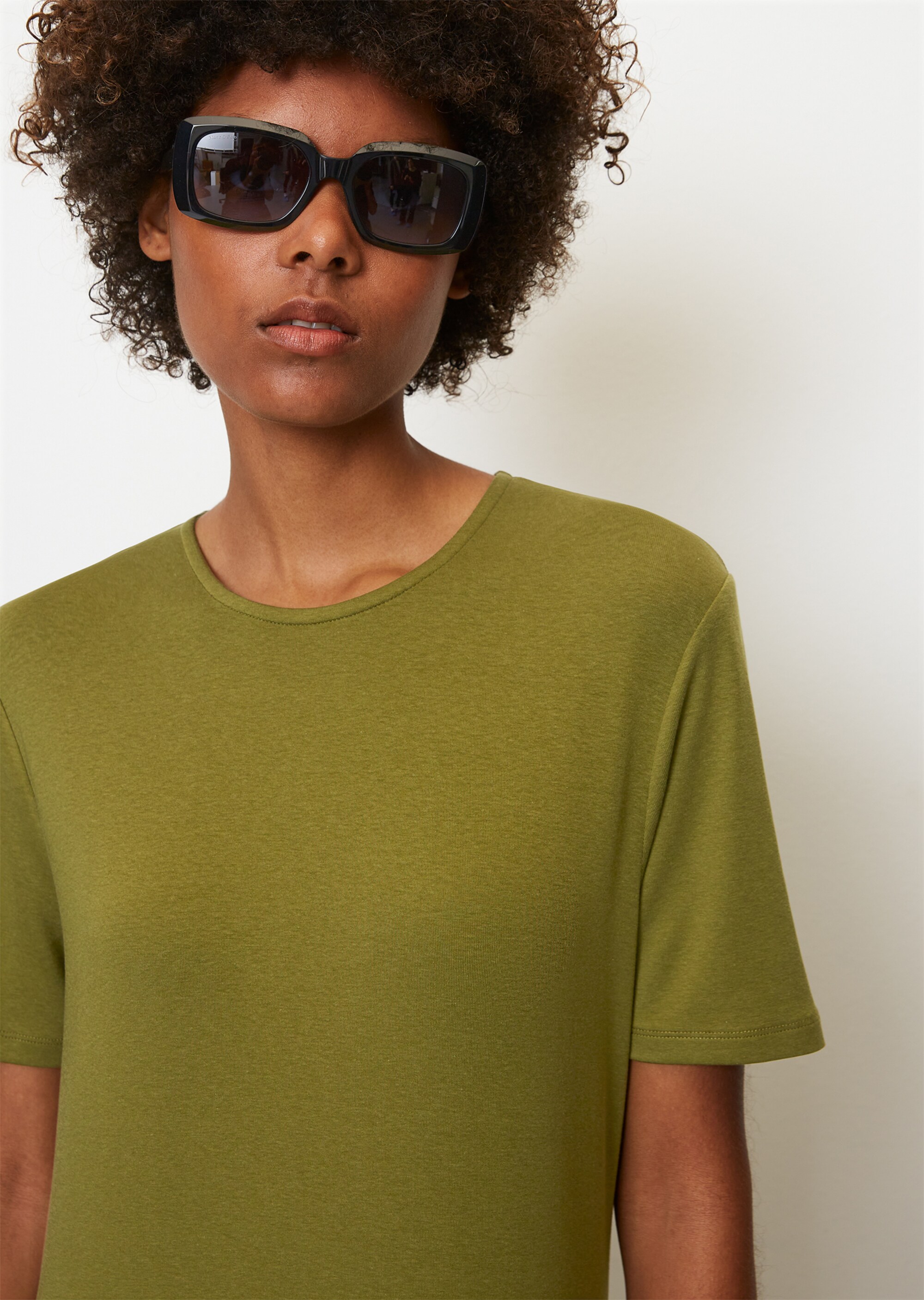 Langes Jersey-Kleidaus Tencel™ Lyocell