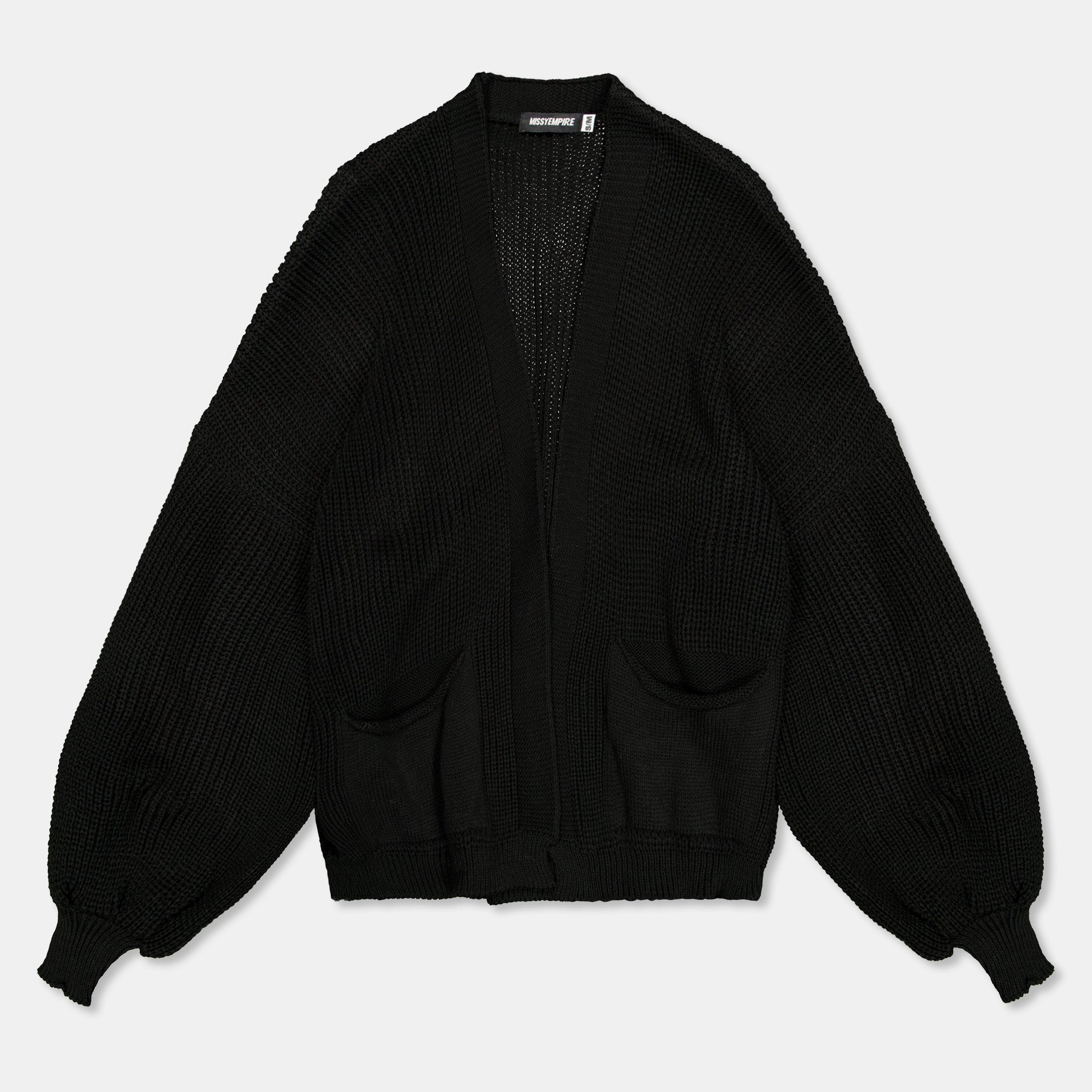 Missy Empire ME Balloon Sleeve Cardigan Womens