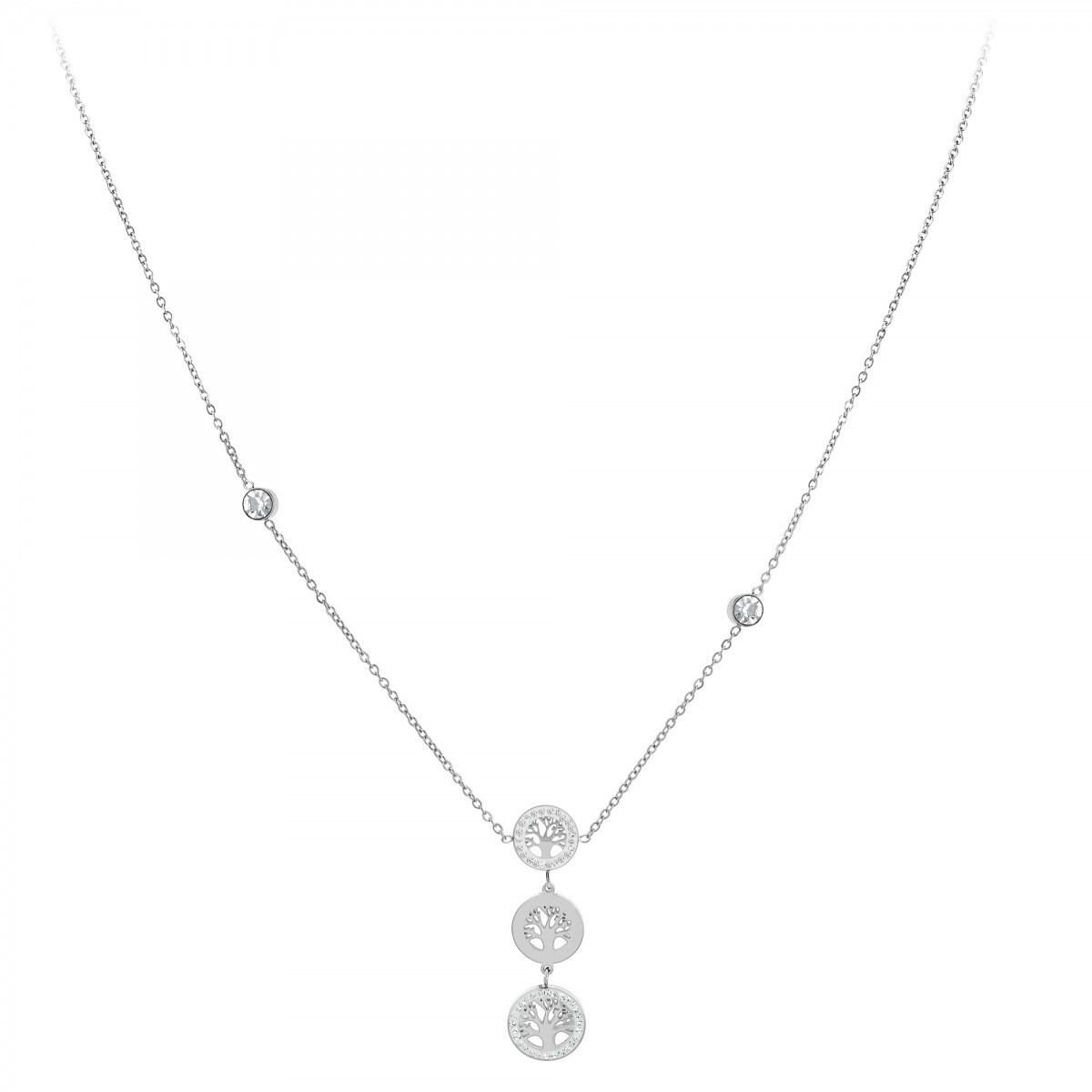Collier arbre de vie SC Crystal orné de Cristaux scintillants
