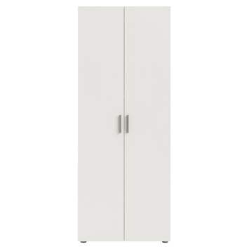 Kledingkast Pisa 2 deurs wit houtnerf 200x79x50 cm
