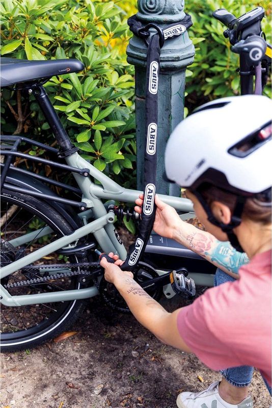 Abus ACH 2.0 8KS/100 - Insteekketting - Zwart - 100 cm 8 mm