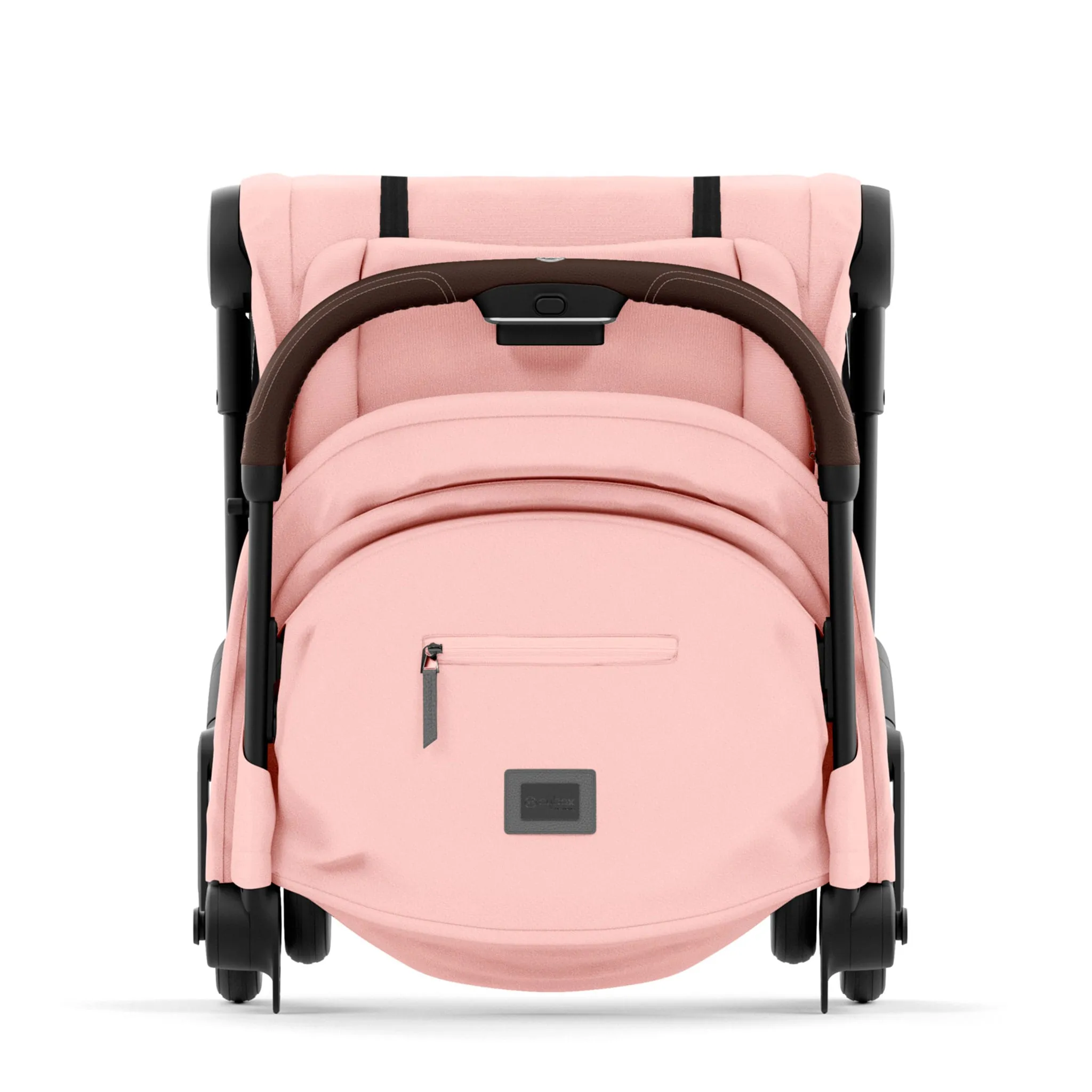 Cybex Poussette Coya - Cadre chromé avec siège rose pêche