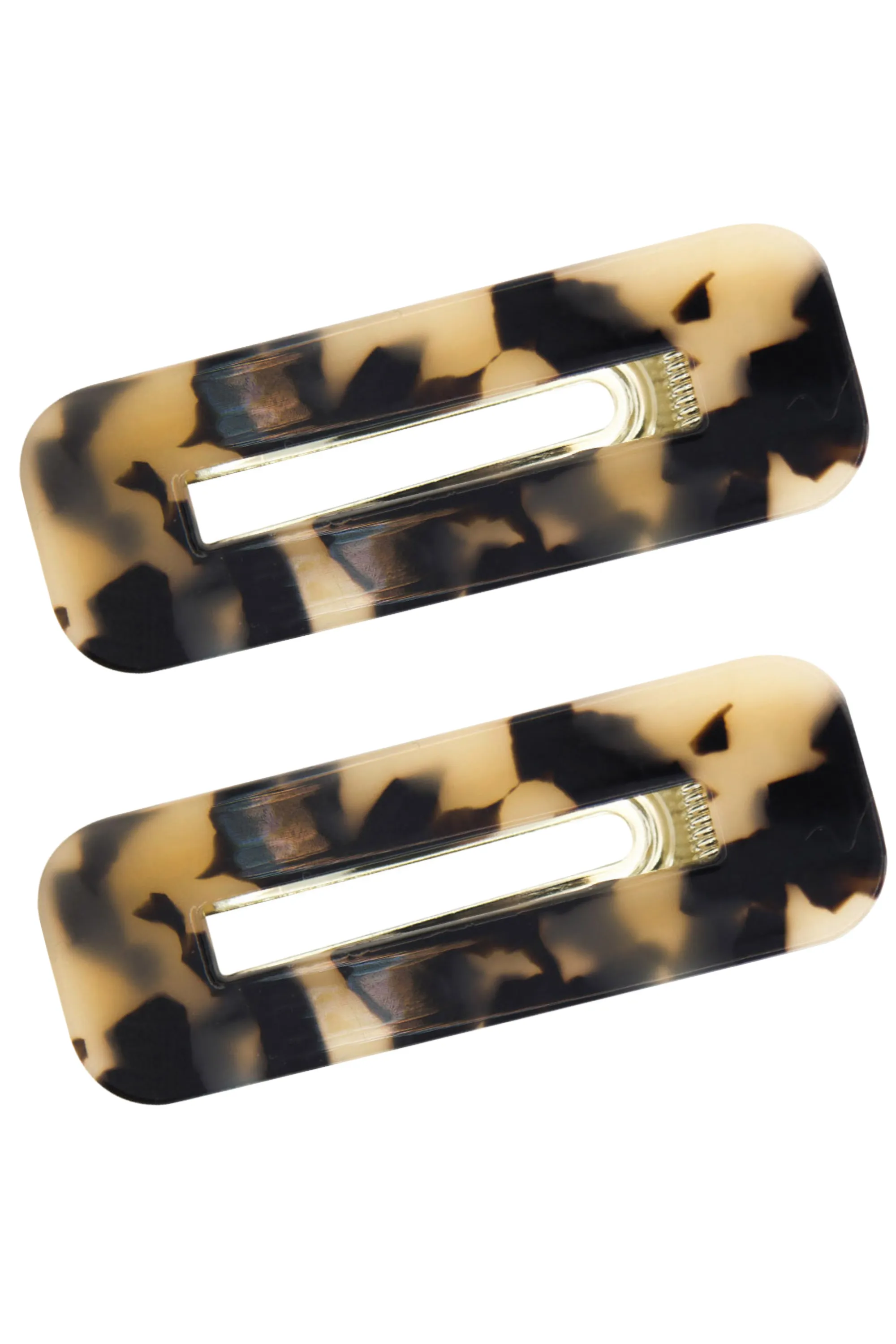 Bachca Duo de barrettes Ecaille-28 g