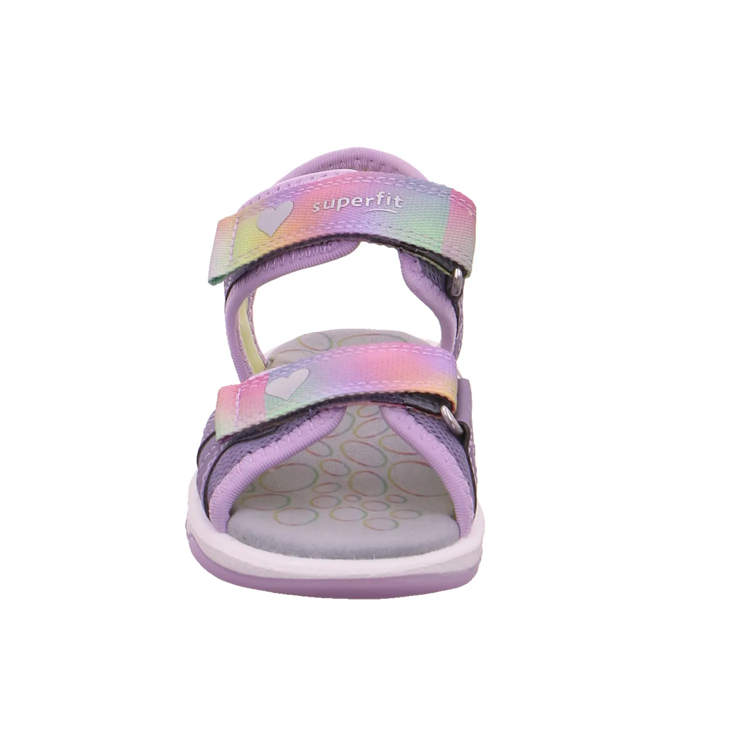 SUPERFIT Kleinkinder-Sandale Flieder Textil  Sommerschuh