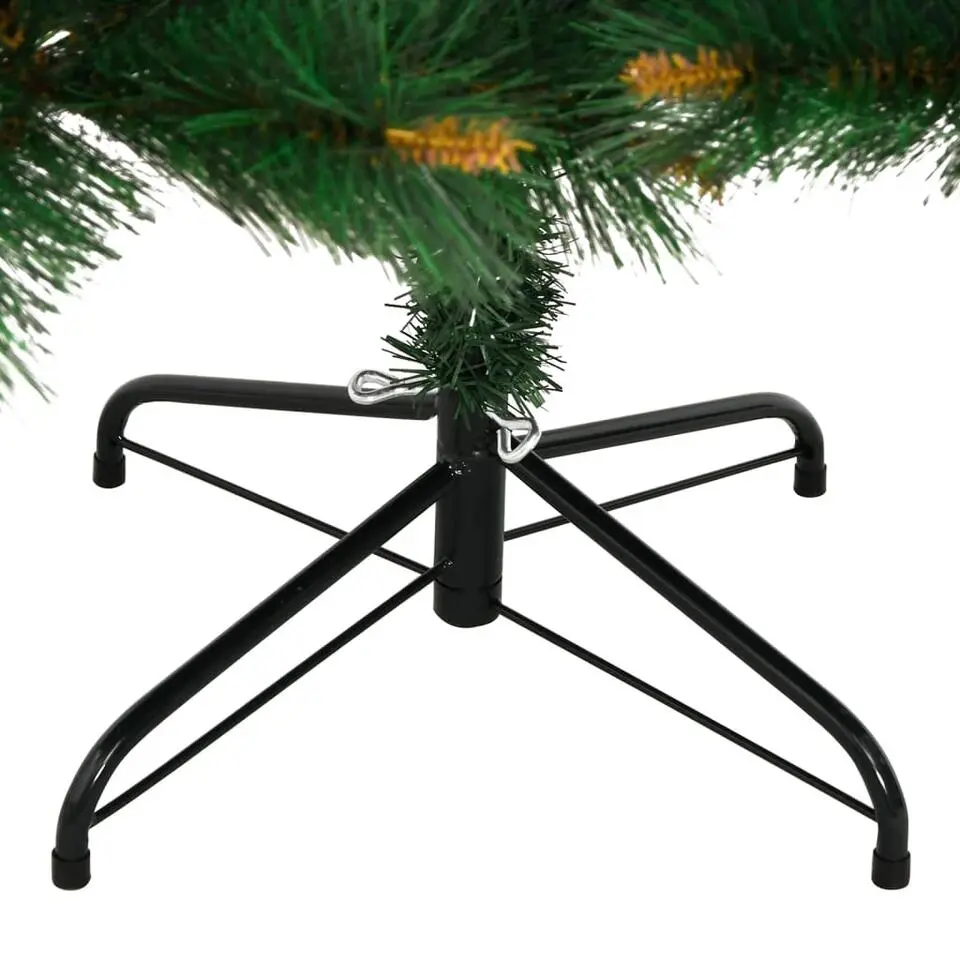 vidaXL - Kunstkerstboom - Groen - 210 cm