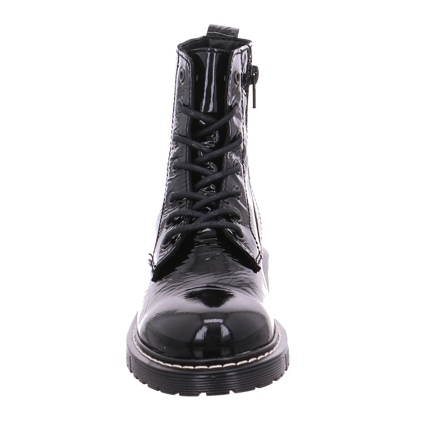 SCHUHENGEL Boot Schwarz Leder