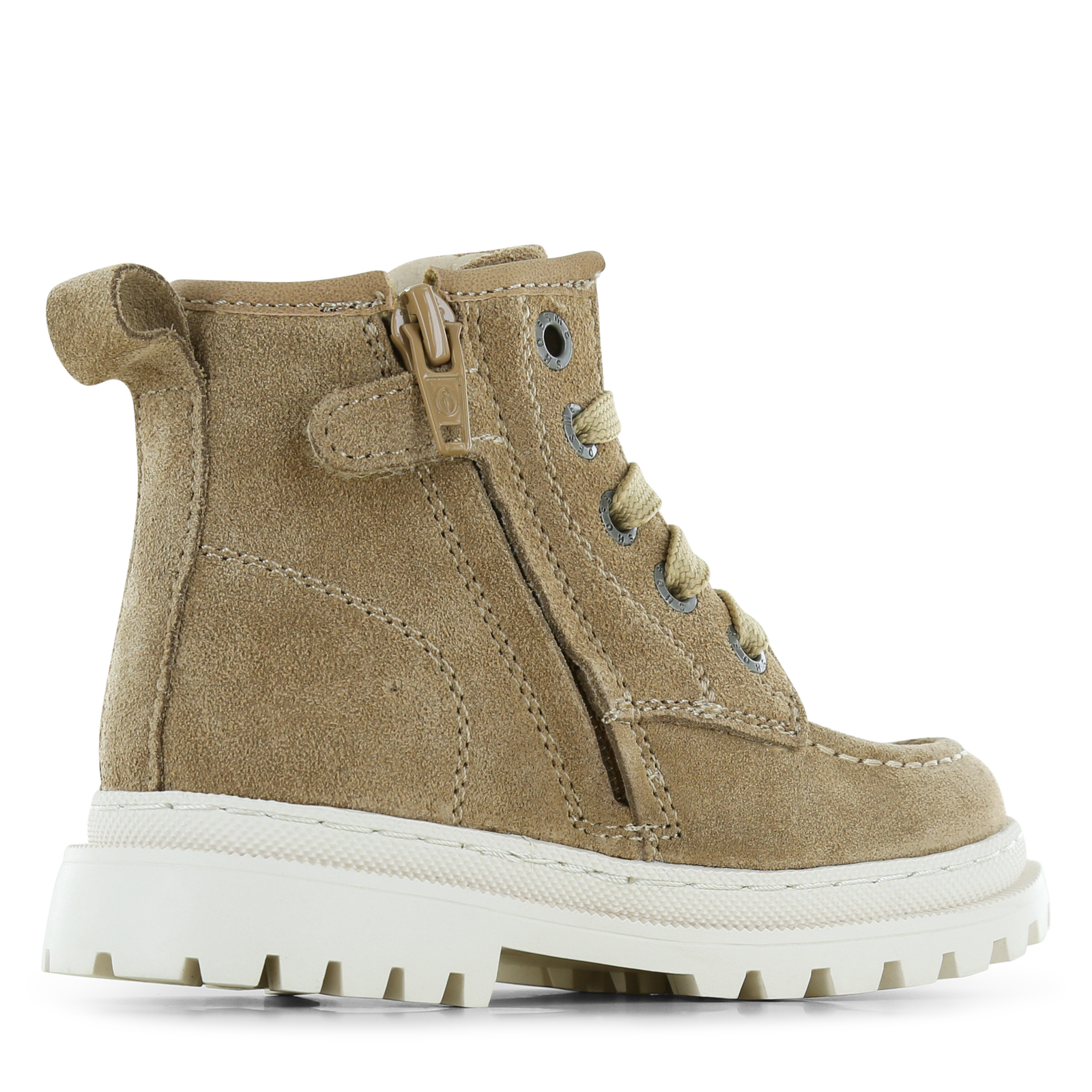 Shoesme bruine midhoge bikerboot Suède | Sale