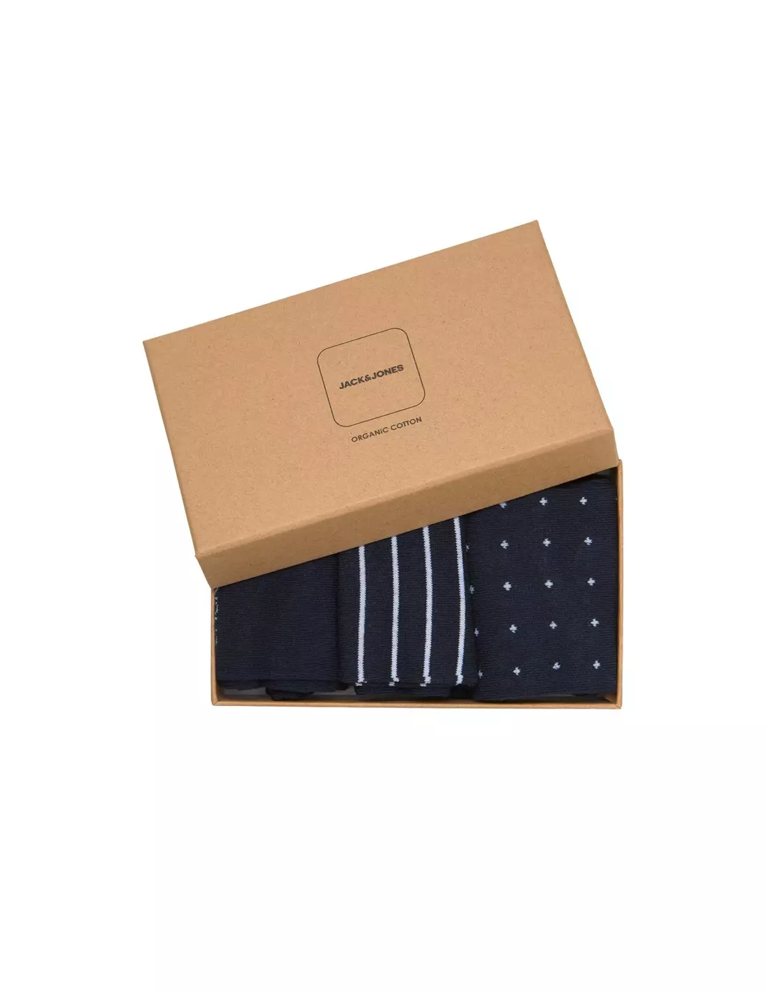 JACARBO ORGANIC GIFTBOX - Coffret - Chaussettes BLACKDETAILBLACK