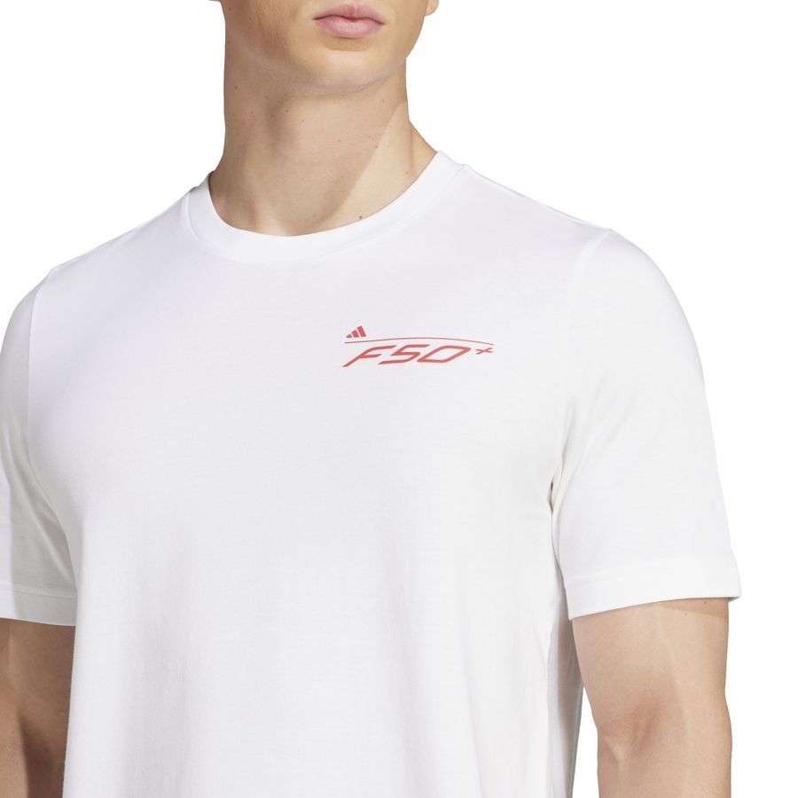 adidas T-Shirt F50 History Graphic - Blanc