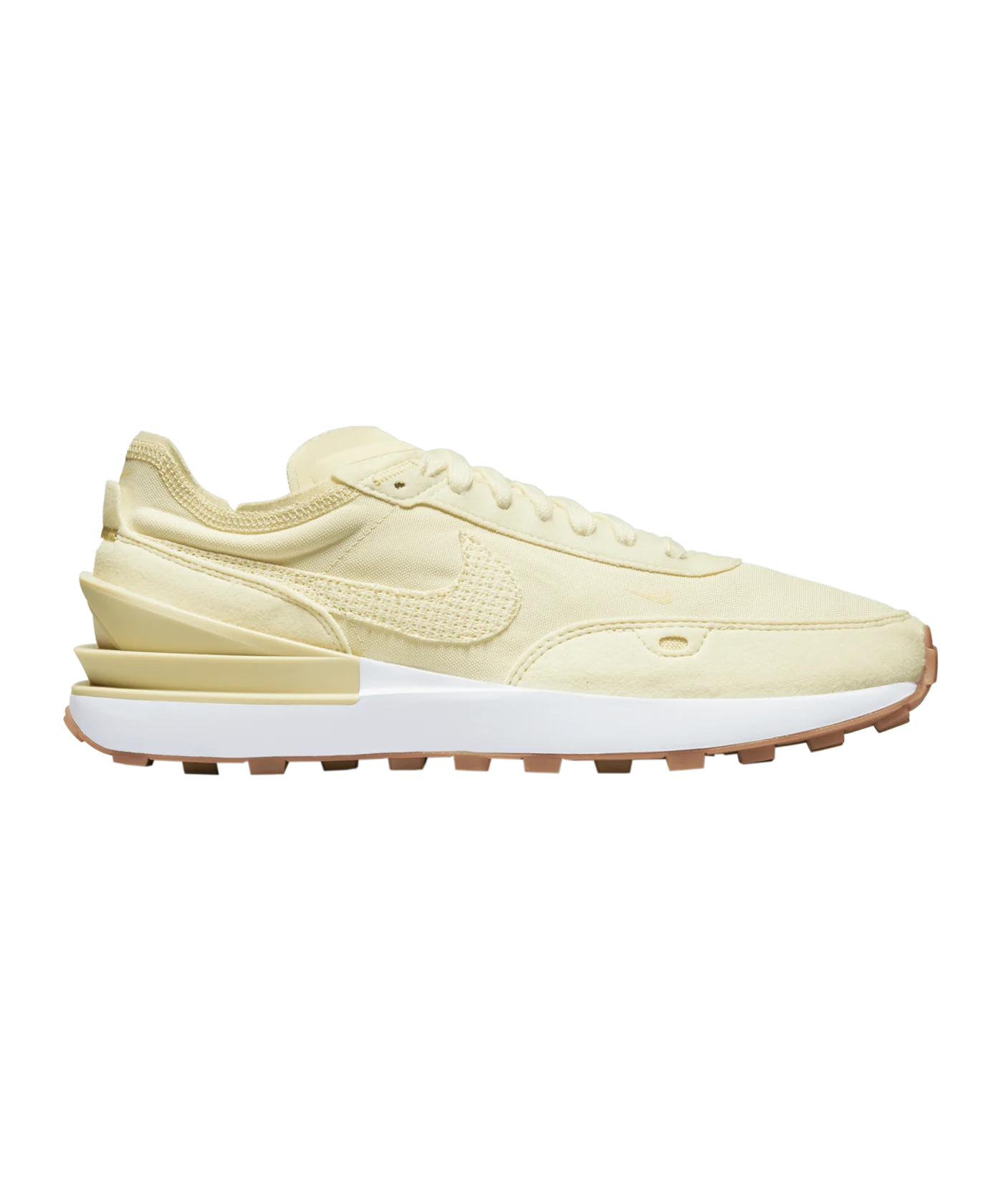 Nike Waffle One Damen Gelb Weiss F101
