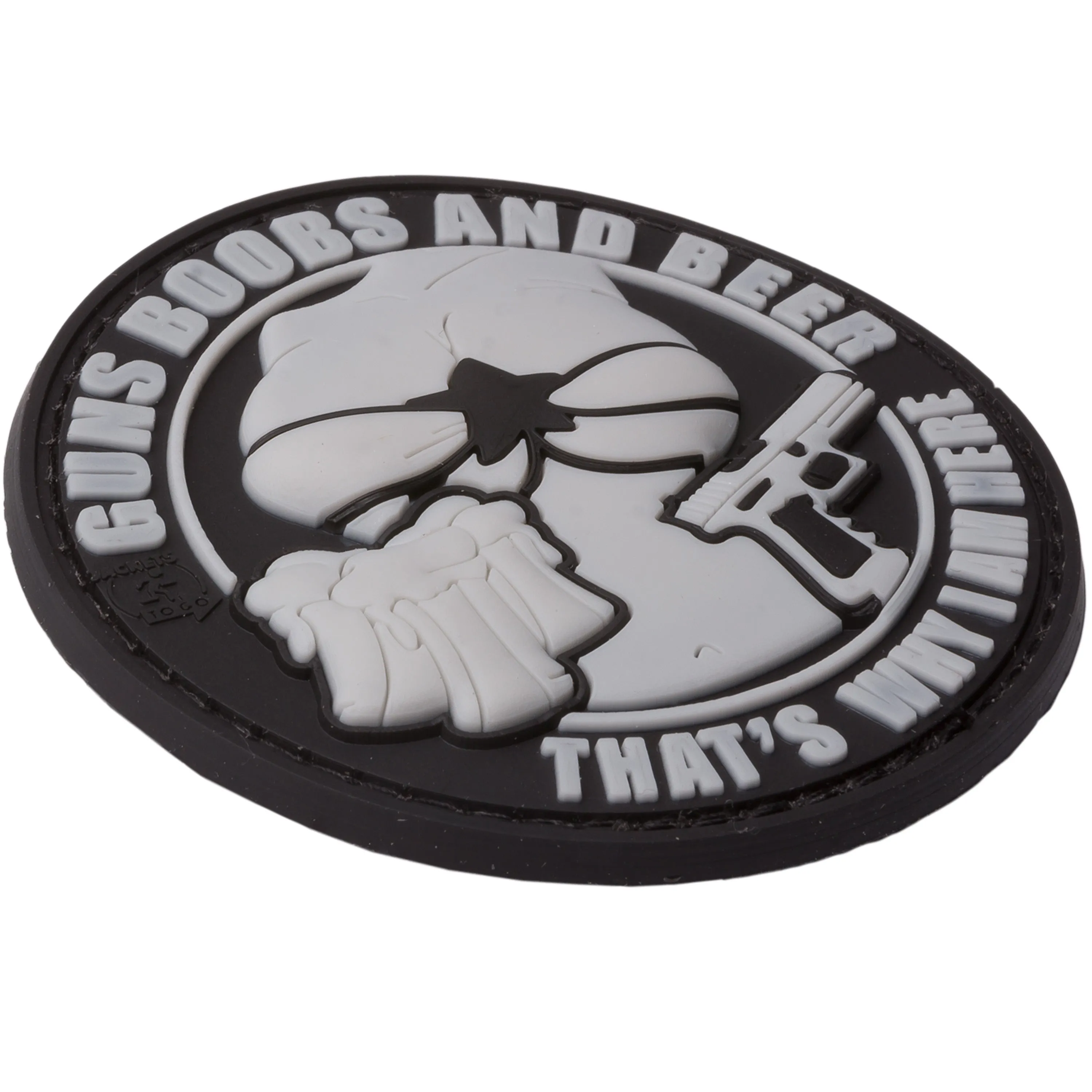 Jackets To Go -  JTG 3D Patch Guns Boobs and Beer
