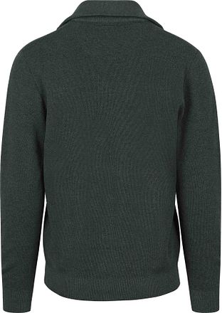 Casa Moda Halfzip Trui Donkergroen 413705900-338 kopen